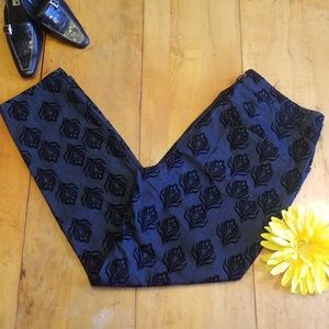 Coldwater Creek Velvet Flocked Natural Fit Jean 12